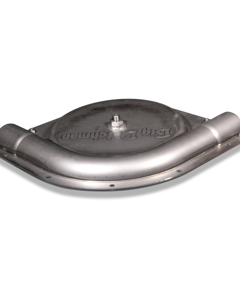 Corner 90° SST + wheel cast iron cpl DR1500